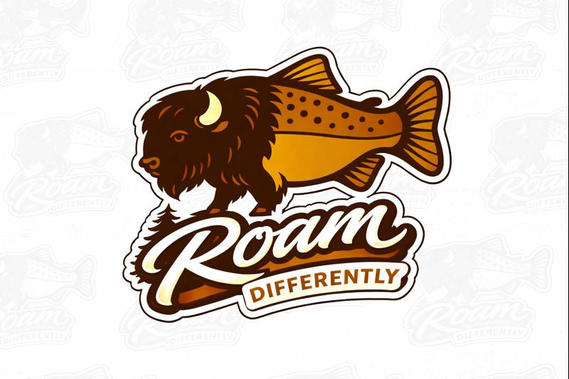 Roam Differently Sticker